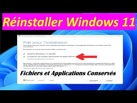 REINSTALL WINDOWS 11 WHILE KEEPING PERSONAL FILES AND APPLICATIONS
