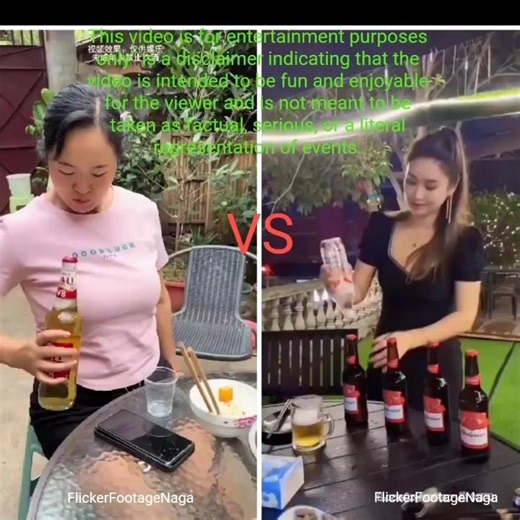 Cool ways to open Beer Bottles Cap competition informal challenges by Women's Success