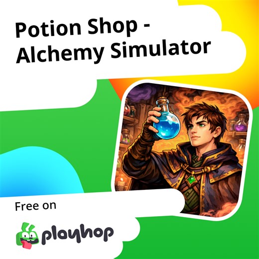Potion Shop - Alchemy Simulator: Play Online For Free On Playhop
