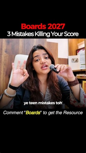 3 Mistakes that are Killing your Boards Score #boards2027 #studytips #exampreparation #answerwriting