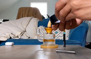 DIY bong adapter for 510 cart