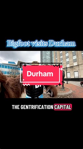 Man this had to be my favorite video of the year I went hard on Durham 😭#repost #durham #durhamnc #bigfoot