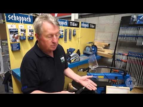 Scheppach Decoflex Variable Speed Hobby Scroll Saw - a Toolstop DEMO
