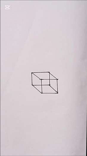 Easy 3D Box Drawing 📦✨ | Satisfying Grid Art #shorts #foryou #3ddrawing