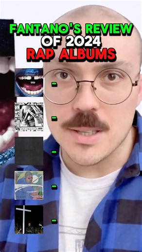 Fantano's Reviews Of 2024 Rap Albums