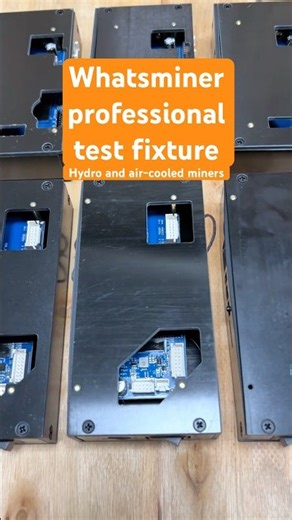 Pro Whatsminer test fixture for detecting faults in M60, M50, and M30 miner hashboards #daily
