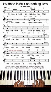 THE SOLID ROCK on the Keyboard 🎹 #keyboardmusic | New Page Music International
