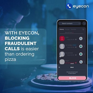 40K views · 668 reactions | Say goodbye to fraud calls! Use Eyecon for an instant spam-blocking solution and enjoy a spam-free life. #BeEyeconic #Spamalert #EyeconMakesItEasy #blockcalls | Eyecon Contacts & Caller App | Facebook