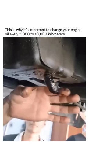 Detailed Explanation on Instagram: "Regularly changing your car engine oil between 5,000 and 10,000 km is essential because it maintains the critical lubrication needed to prevent metal parts from grinding together and causing permanent damage. Over time, heat and pressure cause oil to oxidize and lose its effectiveness, which compromises its ability to protect the engine. Fresh oil also acts as a cleaning agent by picking up dust, metal shavings, and carbon deposits that naturally accumulate du