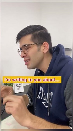 Business English || Writing a Business Email #shorts