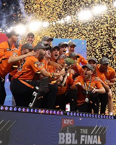 The greatest final ever? Hear all about it from the champions themselves 🎙 #BBLFinals | BBL