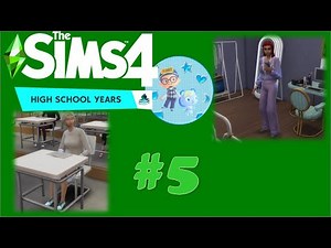 The Sims 4 High School Years Part5 "Friday Exam & Cheerleader Day Before Sport Game"