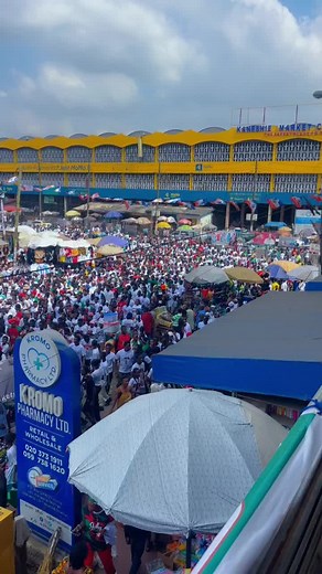 Napo Campaigning for Mahama: A Public Gathering