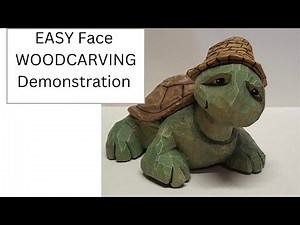 Easy Woodcarving FACE demonstration from Ken Kuhar