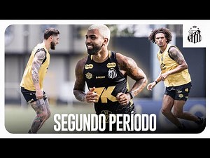 SEGUNDO PERÍODO DE TREINOS DO SANTOS NESSE SÁBADO