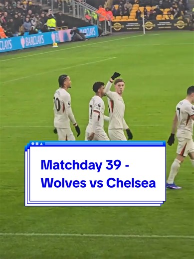 Matchday 39 - Wolves vs Chelsea #chelsea #wolves #palmer #cfc #rosenior