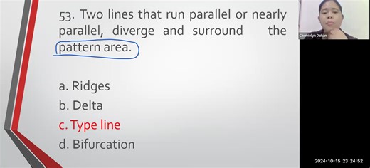 28K views · 682 reactions | QA Personal Identification Techniques (Prof. Dahan) January - February 2025 | CHAPS Online Tutorial Services | Facebook