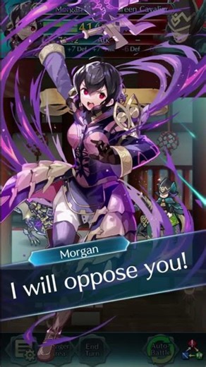 Female Fallen Morgan Critical Quotes - Fire Emblem Heroes #Shorts #Nintendo #FireEmblem