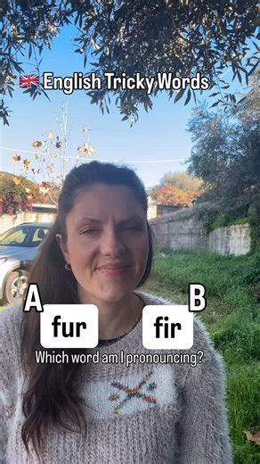 Anastasia ✨ English Teacher ✨Mom life on Instagram: "🇬🇧 English Test . . Which word am I pronouncing? . . #englishtest #whichone #pronunciation #englishteacher #onlinetutoring #teaching #trickywords"