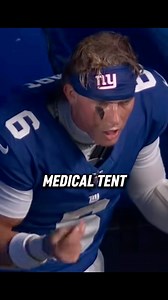 Jaxson Dart had to take a trip to the medical tent to be checked for a concussion after taking a hard hit running for the first down. Giants head coach Brian Daboll wants him to start sliding instead of taking hits but Dart says he just wants to get more yards, and only regrets fumbling #jaxsondart #newyorkgiants #giants #nfl | The Final