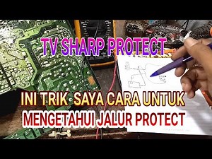 CARA MENGATASI TV SHARP PROTECT