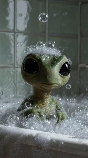 Little Alien Bath Time