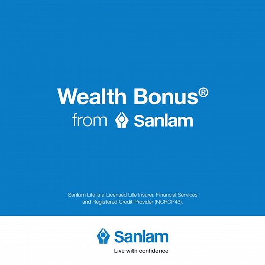 115 reactions · 11 shares | Sanlam Life Insurance with Wealth Bonus® helps you live confidently by also creating real wealth for your future. | Sanlam | Facebook