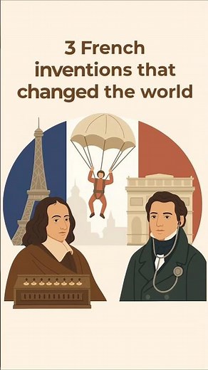 3 French Inventions That Changed the World 🌍🇫🇷 #facts #history #tech #technology