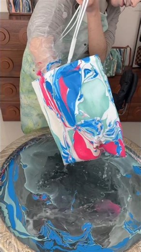 part 8 When Water Becomes a Palette 🎨✨ Watch Lacquer Take Shape #Shorts