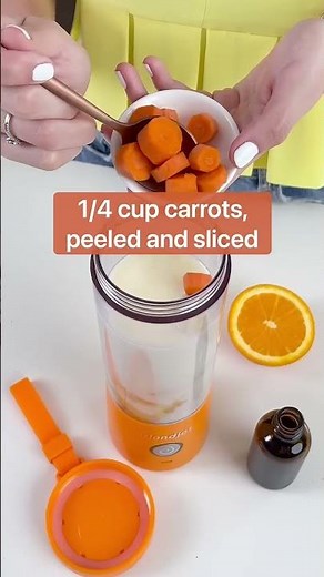 Stress Buster Orange Smoothie BlendJet Recipe