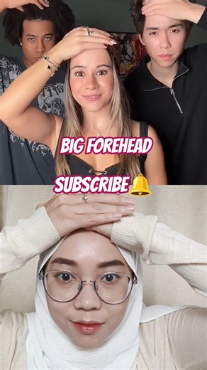 BIG FOREHEAD #asher #foryou #challenge