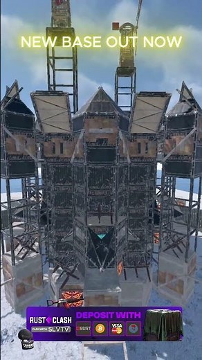 MY BEST BASE OUT NOW! #rust #rustbase #rustgame #rustbasedesign #rustconsole #rustclips #rustbunker