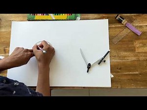 How to Draw a Mandala - Easy Art Tutorial for Kids and Adults