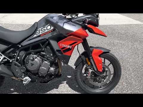 2023 Triumph Tiger 850 Sport Walkaround with Engine Sound