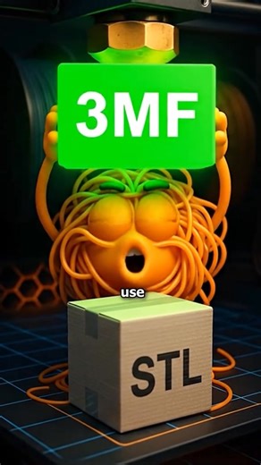 Slicer: use 3MF Files instead of STL. 3MF Files save slicer settings, supports, colors and groups #3dprinting | 3dprintingtricks