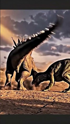 Stegosaurus vs. Allosaurus: Re-evaluating the Apex Predator Debate #dinosaur #shorts