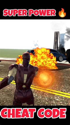 IRON MAN SUPER POWER 🤫 Cheat Code in Indian Bike Driving 3D 😱🔥 New Update!