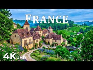 FRANCE 4K 🇫🇷 | A Journey Across France – Culture, Nature & Iconic Landmarks