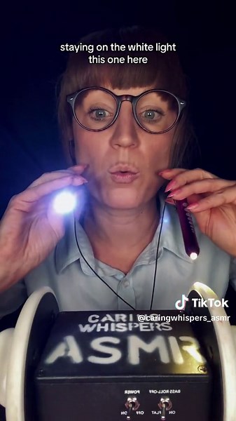 Pen Torch ASMR Focus Exercise for Relaxation and Sleep
