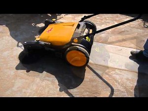 Sweep Man' Manual Sweeper Machine