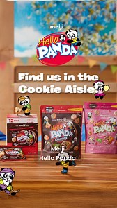 Experience a fun, bite-size treat with a crème center and a crunchy shell. Try Meiji Hello Panda™ today! | Meiji America