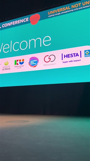 🌅 Welcome to Day 1 of the 2025 ECA National Conference! We’re setting the stage for three incredible days of learning, leadership and connection— over 1500 people joining in person and 300 virtual participants including educators, advocates and leaders from across the Australia and beyond, gather to share practice, spark ideas and inspire early learning. Follow along as we highlight key sessions, speaker insights and stories from the floor. Let’s get started! 👣 #ECAConference #EarlyLearning #P