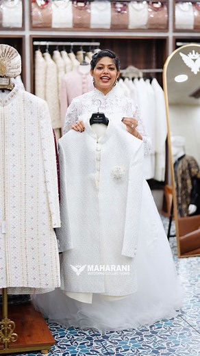 41K views · 366 reactions | Groom suits from ₹2700/- onwards ✨ From elegant 2-piece and 3-piece sets to Sherwanis and Indo-western styles — every groom’s choice is here. Maharani Wedding Collections, near Private Bus Stand, IMA Road, Thodupuzha  For more details: 9745244409 groom wear | suits for men | sherwani | indo western | nikah wear | reception wear | Maharani Wedding Collections | Maharani Wedding Collections | Facebook