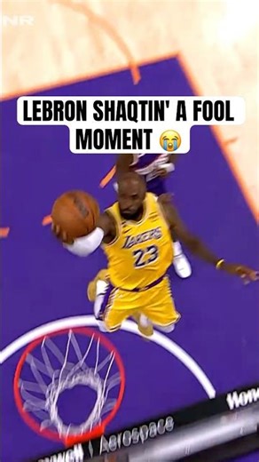 HOW DID LeBron MISS THAT?! 😭