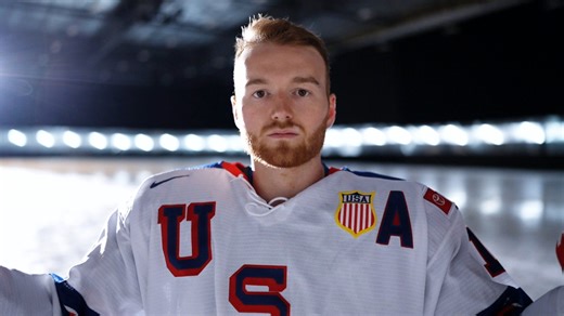 Declan Farmer explains importance of sled hockey 'buckets'