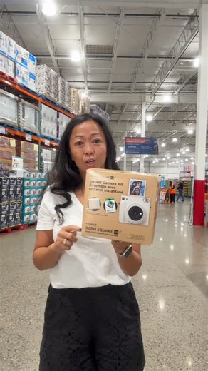FUJIFILM INSTAX INSTANT CAMERA BUNDLE SQUARE SQ1 @costco_canada • Collapsible Lens • Selfie Mode • Square format • Includes: case and film • Automatic Exposure • instax UP! app available ECO FEE .55 • 1 year limited warranty 169.99 #tinasfavyyc #yyccostcolovers #costco #costcoloverscanada #fuji | Costco Lovers Canada