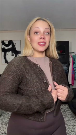 H&M is now on the tiktok shop!!! This Teddy cardigan looks luxury and you know its good when its