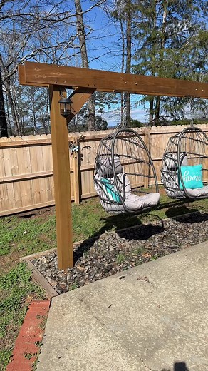 DIY Hanging Egg Chair for Your Outdoor Summer Projects