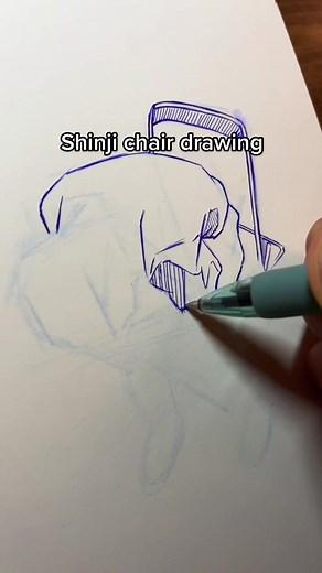 Shinji Chair Drawing Tutorial