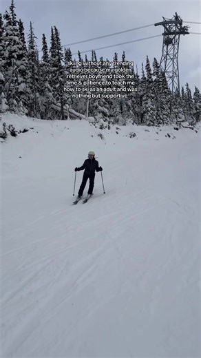 Skiing Lessons from My Supportive Golden Retriever Boyfriend